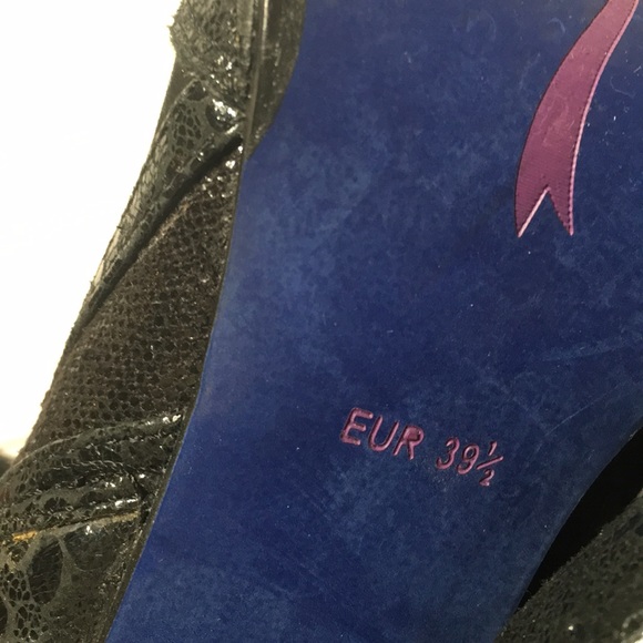 ankle boot black snakeskin metallic - Picture 16 of 16